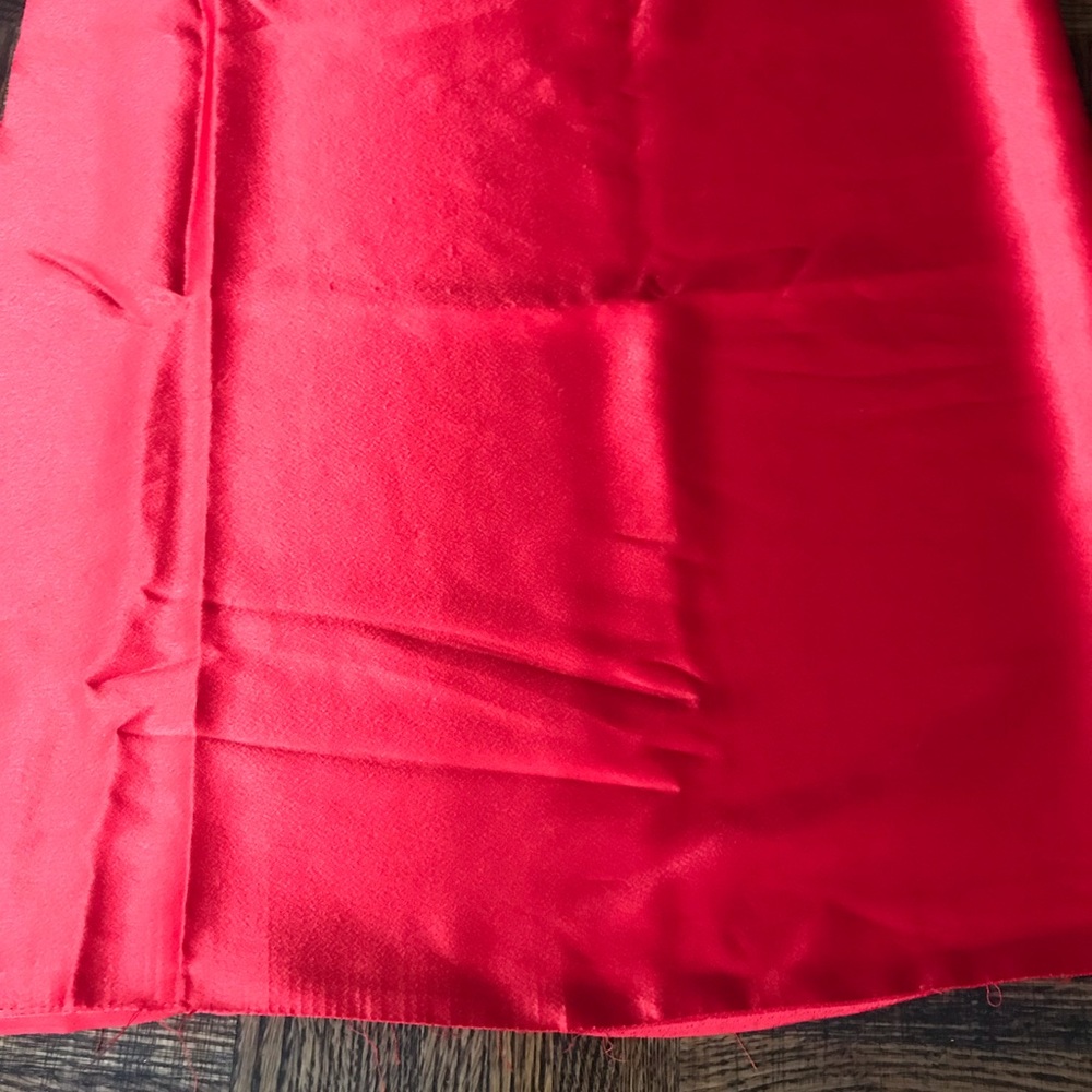 Red Polyester Fabric - Picture 2 of 4